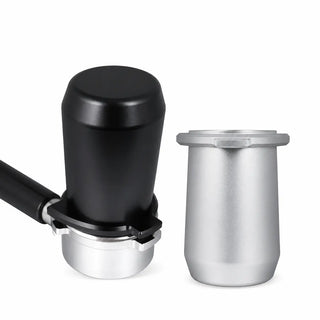 Godet doseur pour espresso Breville Yozcoffee 54 mm en aluminium, noir/argent — photo du produit