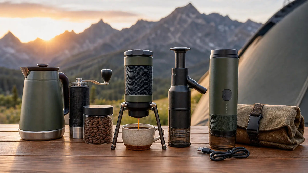 Meilleures machines espresso portables : notre sélection voyage