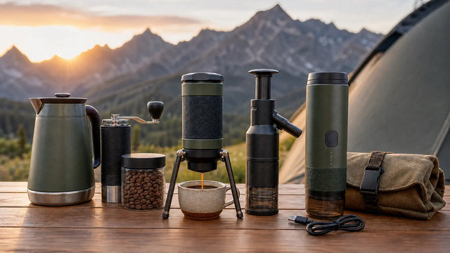 Meilleures machines espresso portables : notre sélection voyage