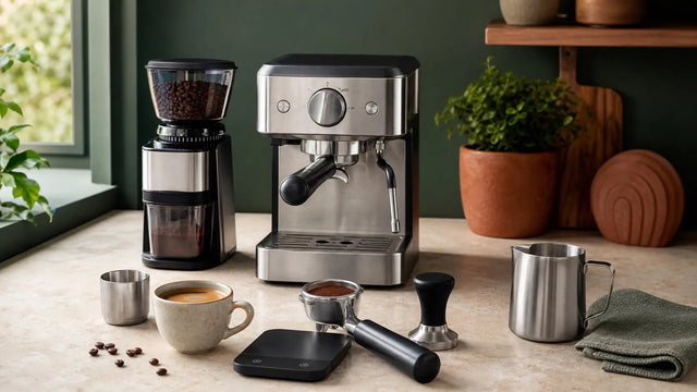 Kit de démarrage pour machine à espresso : l’essentiel pour débuter