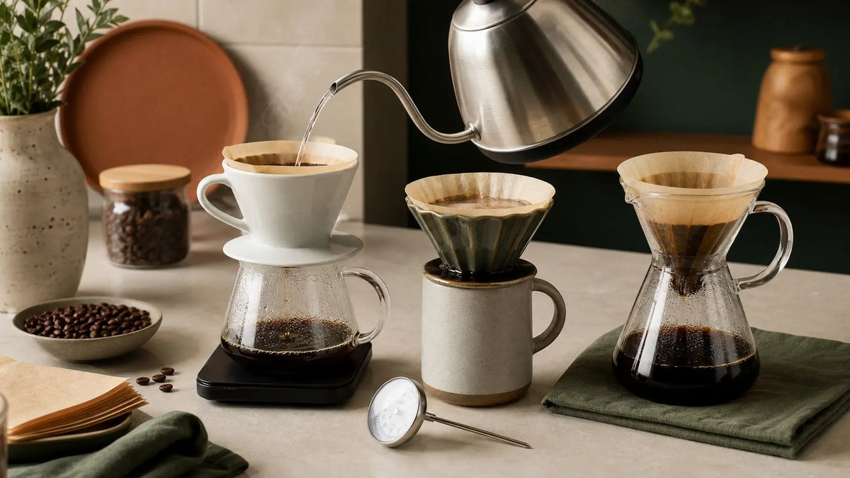 Meilleures cafetières filtre : guide de la température de l’eau