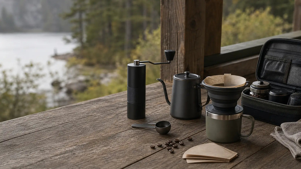 Kit de café filtre nomade pour le voyage et le camping