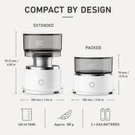 Cafetière filtre automatique sans fil 160 ml – 1 bouton, filtre inox réutilisable - miniature 7