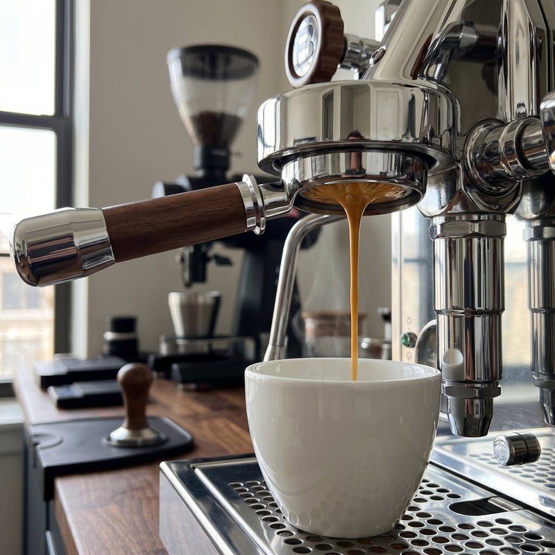 58mm 2-in-1 Portafilter Bottomless & Spouted - base view 6