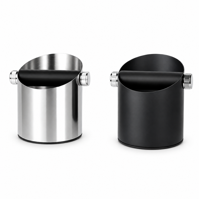 Stainless Steel Coffee Knock Box with Bar - packaging