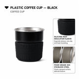 Tasse isotherme Yozcoffee 300 ml avec manchon en silicone