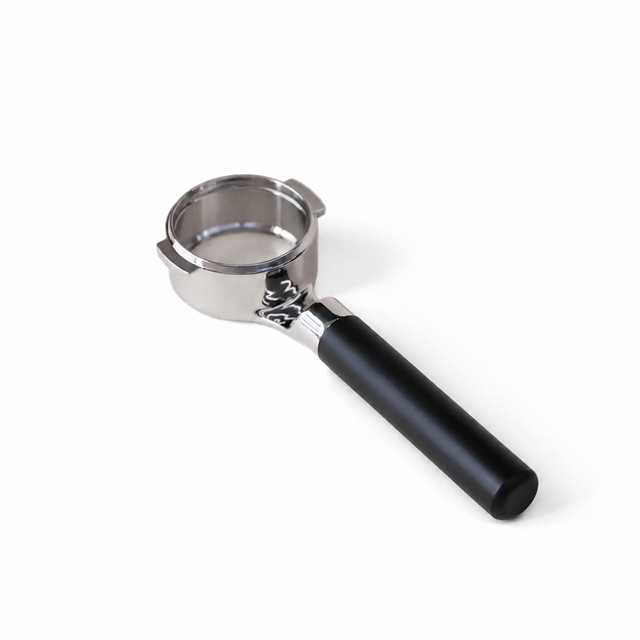 Alternate view of 58mm Bottomless Portafilter E61 Espresso - base view