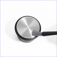 Espresso Tamper 58mm Aluminum Alloy Impact Design: aluminum alloy design top