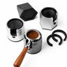 Aluminum Espresso Portafilter Tamping Stand - filter detail