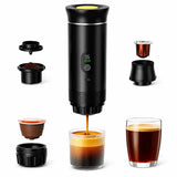 Machine à café portable Yozcoffee pour capsules NS/DG et café moulu