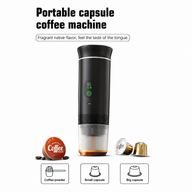 Portable Capsule Coffee Machine NS/DG Capsules & Ground Coffee: portable overview