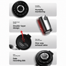 Airtight Coffee Canister 600ml with Gauge - feature details