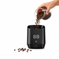 Godet de pesée rechargeable pour grains de café Yozcoffee, précision 0,01 g
