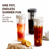 Cold Brew Coffee Infuser Bottle 600ml - in use 4