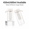 Cold Brew Tea & Coffee Infuser Bottle 450ml - in use 3
