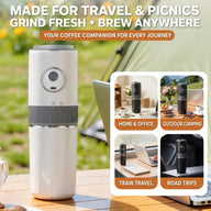 Yozcoffee Portable Electric Coffee Grinder & Brewer - miniature 3