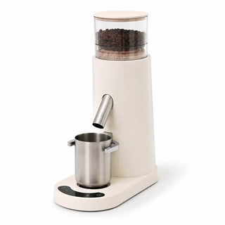 Moulin à café à espresso rechargeable, 60 crans de réglage et porte-filtres 51 et 58 mm — photo du produit