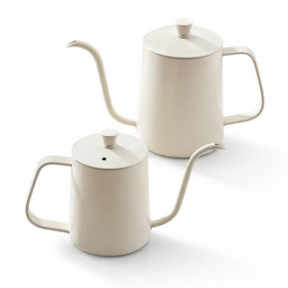 Bouilloire à col de cygne Yozcoffee 350/600 ml en inox, bec de 5 mm — photo du produit