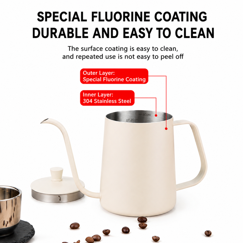 Gooseneck Pour Over Kettle 350ml 5mm Spout - product photo 4