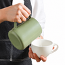 Gradient Milk Frothing Pitcher 350-600ml - in use 3