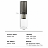 Ice Drip Cold Brew Coffee Jug Adjustable - size and compatibility chart