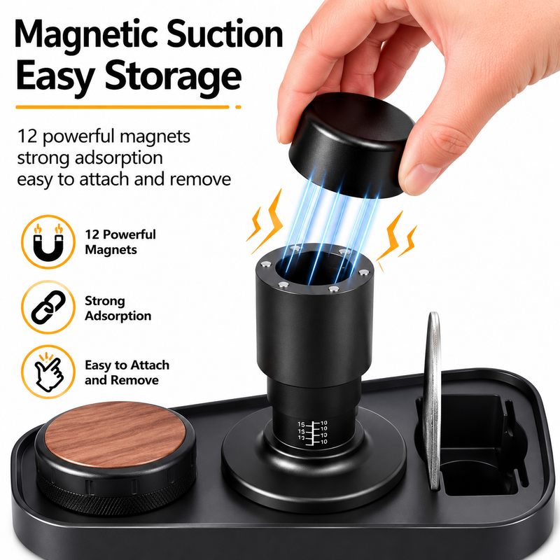 Spring-Loaded Tamper Magnetic Distributor 51mm - product photo 6