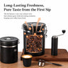 Airtight Coffee Canister 304 Steel One-Way Valve - product photo 7