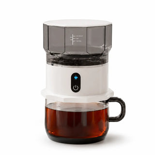 Mini cafetière automatique portable Yozcoffee 160 ml à filtration — photo du produit