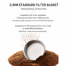 2-in-1 Portable Espresso Maker Ground & Capsule - filter detail