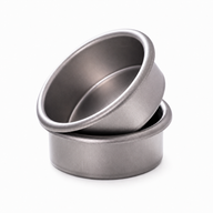 Espresso Filter Basket 58mm 18g Pure Titanium 0.2mm: straight wall