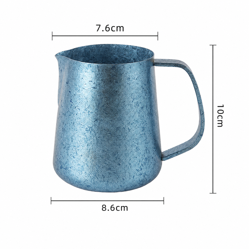 420ml Pure Titanium Milk Frothing Pitcher - size and compatibility chart 7