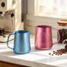 420ml Pure Titanium Milk Frothing Pitcher - lifestyle view
