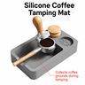 Espresso Tamping Mat with Tamper Stand - filter detail