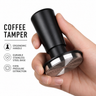 Spring-Loaded Espresso Tamper 49-58mm Stainless - detail view