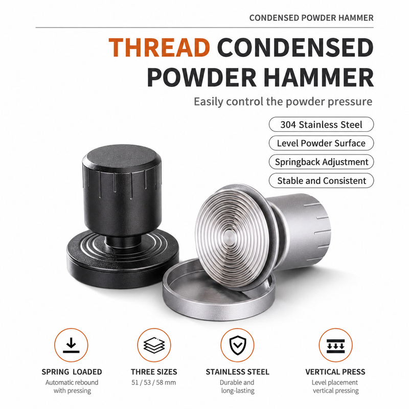 Spring-Loaded Tamper Storage Stand 51mm - front view