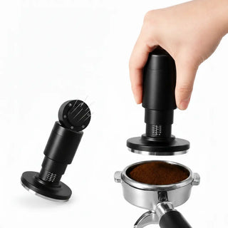 Tasseur à ressort et distributeur WDT Yozcoffee 51/53/58,35 mm en acier inoxydable — photo du produit