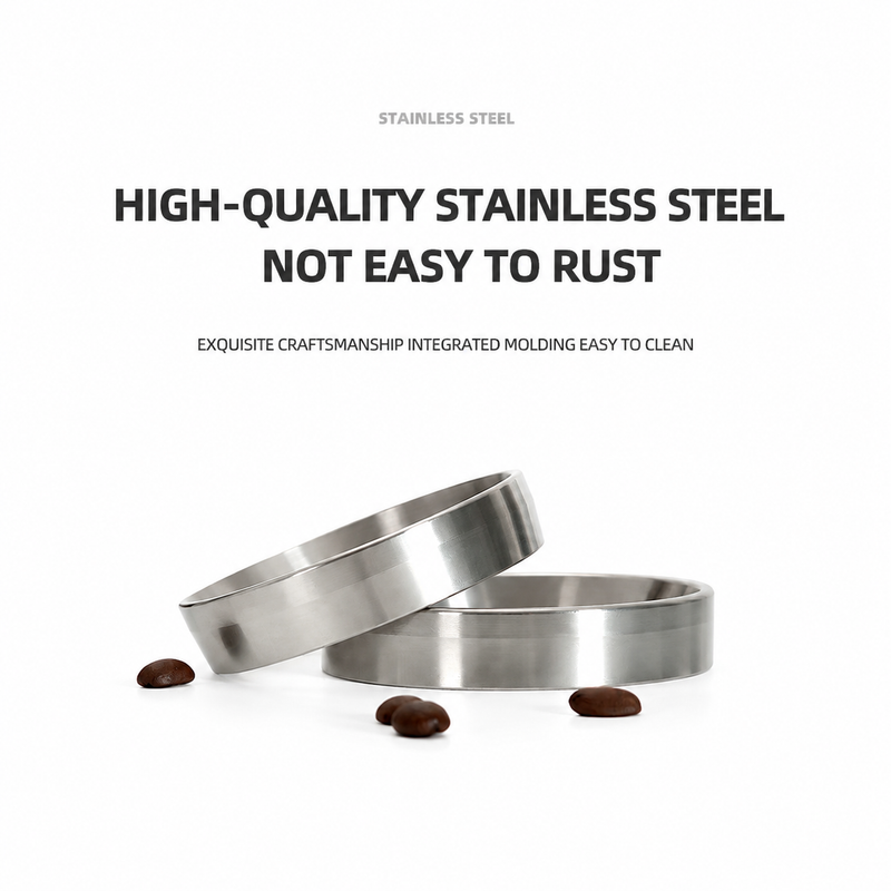 Magnetic Espresso Dosing Funnel Ring 51-58mm - detail view